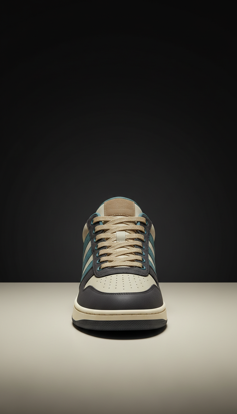 Edition Blue Accent Classic Basketball Sneaker