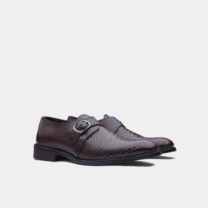 MNK2 Brown Snake-Embossed