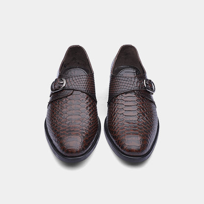 MNK2 Brown Snake-Embossed