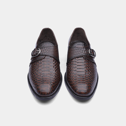 MNK2 Brown Snake-Embossed