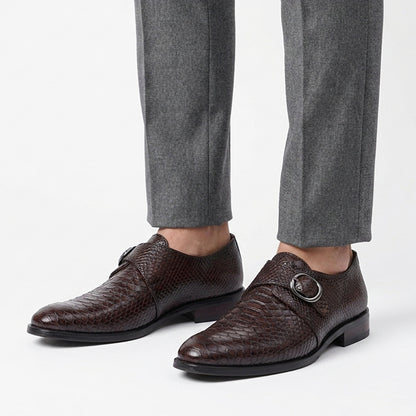 MNK2 Brown Snake-Embossed