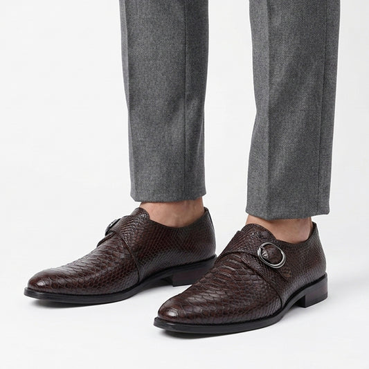 MNK2 Brown Snake-Embossed